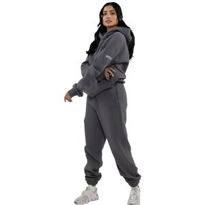 NWT COMFRT Travel Essentials Steel Gray Sweatpants Joggers Size Extra Small